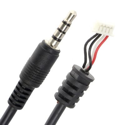 Custom Factory 1M 2M 3M 3.5mm TRRS Audio DC Jack to JST 2.0mm 2.54mm Pitch Assembly Cable