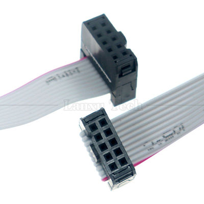 Female to Female 10 PIN 1.27mm Pitch IDC 2.54mm Connector GPIO Grey Flat Ribbon Wire Cable for  Hard Drives CD Raspberry Pi