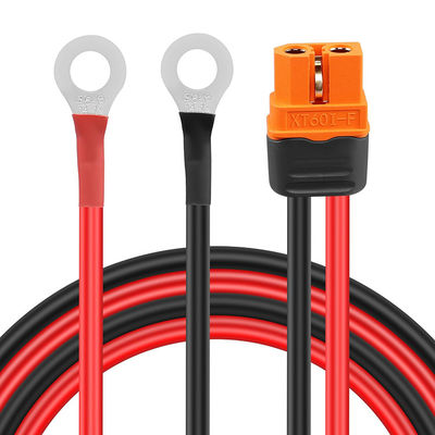 12AWG Silicon Wire XT60 XT60H Male Female to O Ring Terminal Cable for RC Aircraft Toy Cars Lipo Battery FPV Racing Drone