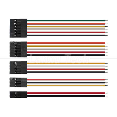 10cm 20cm 30cm 50cm 2 Pin 3 4 5 6 8 10 Pin Dupont 2.54mm Connector Cable Jumper Wire Harness