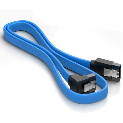 High Speed 6Gbps 90 Degree Right Angle Sata Connector Cable for Hard Disk