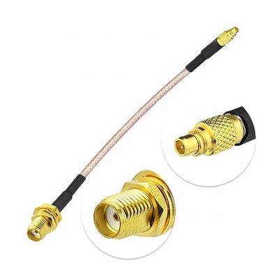 RG316 Pigtail SMA Female to Straight MMCX Male RF Coaxial Antenna Extender Cable
