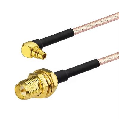RG316 MMCX Angle Male to RP SMA Female Antenna RF Coaxial Cable