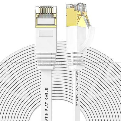 1m 5m 10m UTP FTP Shield Cat5 Cat5e Cat6 Ca6a Cat7 RJ45 Flat Ethernet Patch Network Lan Cable for Router