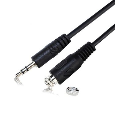 Screw Male to Female 3.5mm 3 Poles TRS Audio Jack Cable
