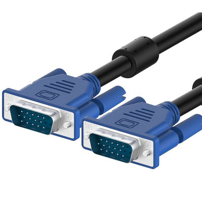 OEM 1.5m  1080P  Male to Male Female HD DB 15 PIN VGA To VGA Monitor Cable for PC Computer