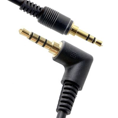 OEM 90 Degree Right Angle 3.5mm TRRS Jack Male To 3.5mm TRRS Jack Male Audio Cable