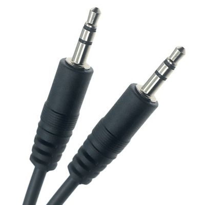 OEM Customization 1M 2M 3M 5M 10M 3 Poles TRS Male to Male 3.5mm Aux Stereo Jack Audio Extension Cable