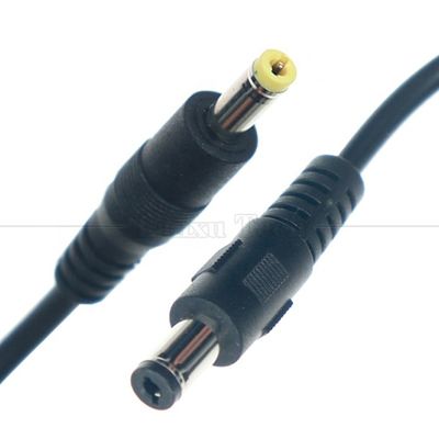 Customized 18 20 22 24 26 28 AWG 1m 2m 3m 5m 10m Dc 5.5 X 2.5mm  to 4.0 X 1.7mm Cable for Security Camera Car Led Strip