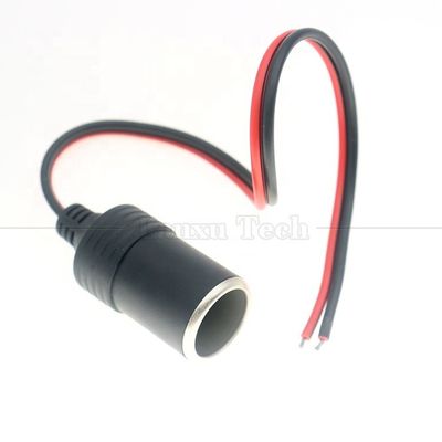 12V 24V 10A 18AWG DC Car Cigarette Lighter Female Socket Plug Power Adapter Extension Cable