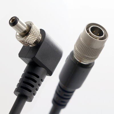 90 Degree Right Angle Male to Female 5.5x2.1mm 5525 DC Screw Power Charger Cable