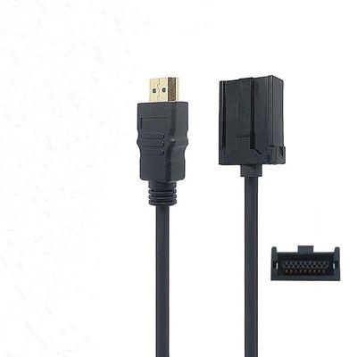 HD-MI Male To HD-MI E TYPE Female Waterproof Extension Cable With Flush Mount Panel For Car Truck Boat Motorcycle Computer