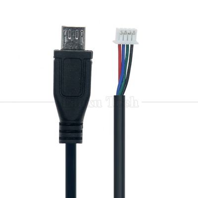 OEM Customized Micro USB to JST 4 Pin 1.25mm Pitch Cable
