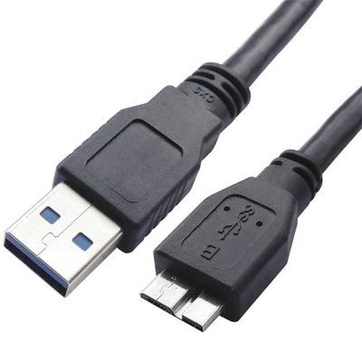 High Speed 5gbps Data Charging Micro USB 3.0 Cable A to Micro B for Samsung Sdd Hdd Hard Disk