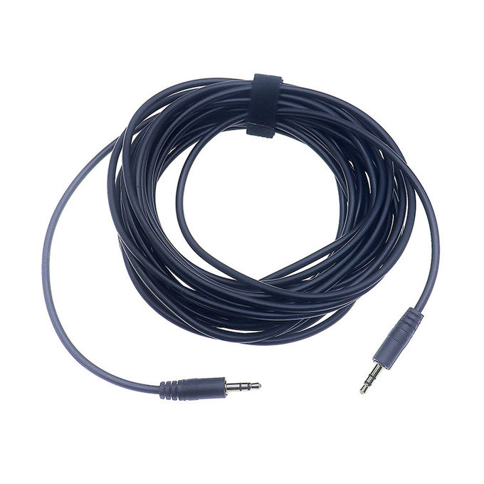1M 2M 3M 5M 10M 3 Poles TRS Male to Male 3.5mm Aux Stereo Jack Audio Extension Cable 0